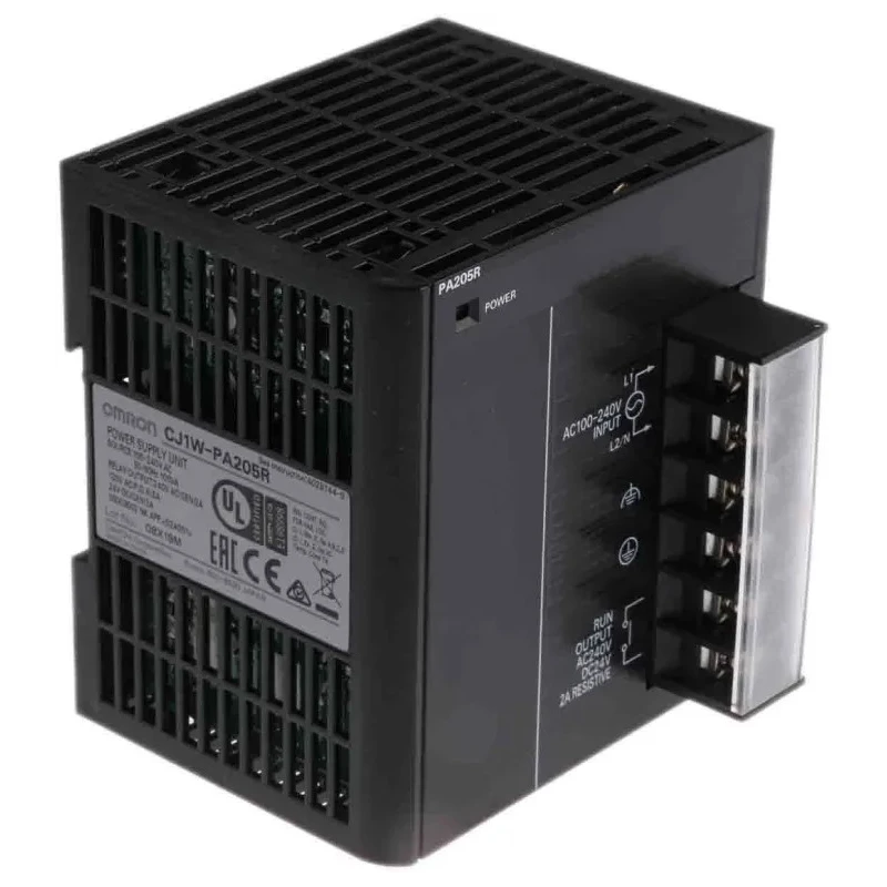 Omron CJ1W Series PLC Power Supply for Use with CJ1M Series 5A Output Current CE Certified 
