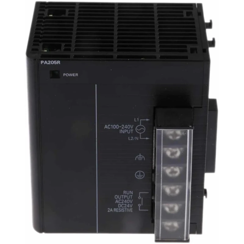 Omron CJ1W Series PLC Power Supply for Use with CJ1M Series 5A Output Current CE Certified 