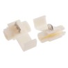 RS PRO Tap Splice Connector White Insulated, 14 AWG, Brass Contact, Polypropylene Insulation 510-8755