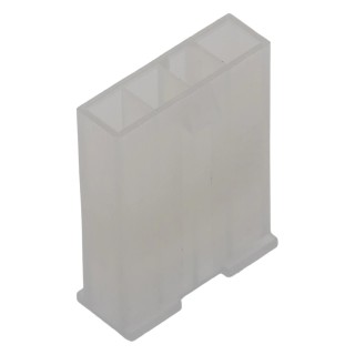 Molex Mini-Fit Jr Male Connector Housing 4.2 mm Pitch 4 Way 1 Row Straight 39-01-4046