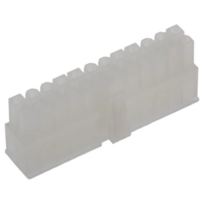 Molex Mini-Fit Female Connector Housing 4.2 mm Pitch 24 Way 2 Row Straight 39-01-2240