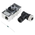 RS PRO Stainless Steel Turbine Flow Meter 0.25L/min to 6.5L/min 1/2 BSP, 1/4 BSP 511-3965