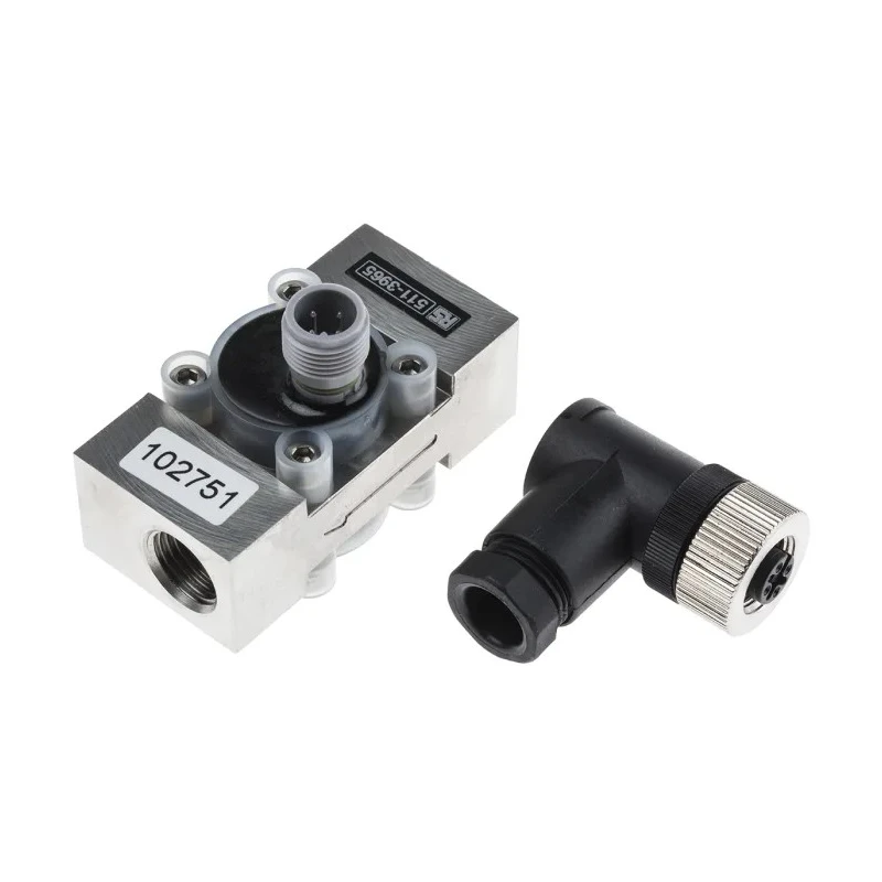 RS PRO Stainless Steel Turbine Flow Meter 0.25L/min to 6.5L/min 1/2 BSP, 1/4 BSP 511-3965