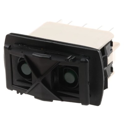 APEM Illuminated DPDT On-Off-On (On)-Off-(On) Rocker Switch Panel Nylon Housing IP68 Rated KR47CAKEEG