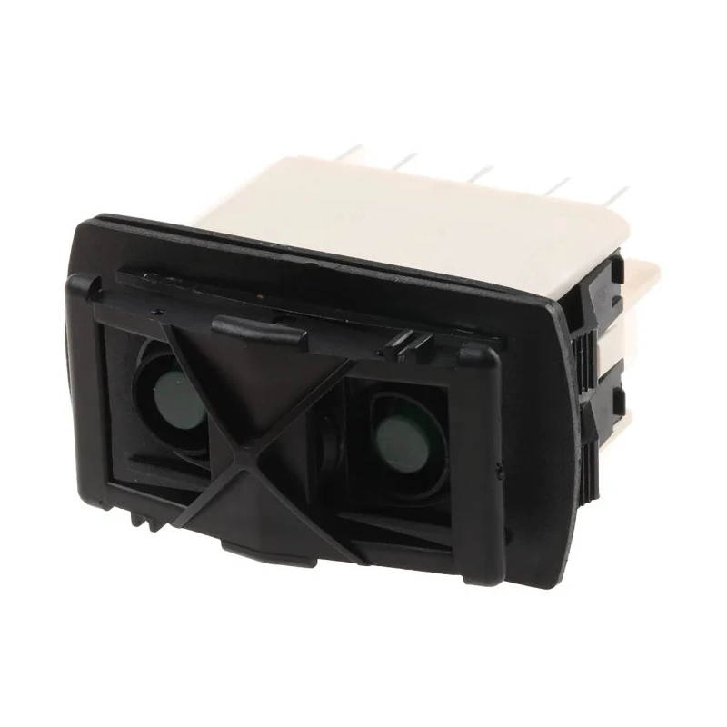APEM Illuminated DPDT On-Off-On (On)-Off-(On) Rocker Switch Panel Nylon Housing IP68 Rated KR47CAKEEG