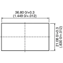 APEM Illuminated DPDT On-Off-On (On)-Off-(On) Rocker Switch Panel Nylon Housing IP68 Rated KR47CAKEEG
