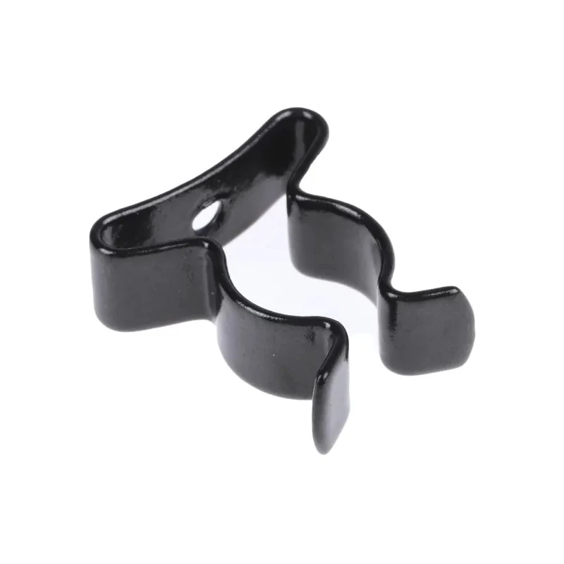 RS PRO 15.88 mm Nylon Coated Stainless Steel Spring Clip 7.94 mm Height, 2.8 mm Fixing Hole Diameter 507-804