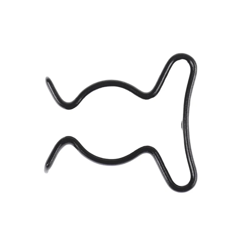 RS PRO 15.88 mm Nylon Coated Stainless Steel Spring Clip 7.94 mm Height, 2.8 mm Fixing Hole Diameter 507-804