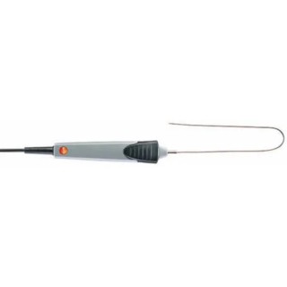 Testo K Immersion Temperature Probe, 300 mm Length, 1.5 mm Diameter, 1000 °C Max 0602 0593