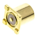 TE Connectivity Greenpar Series Coaxial Connector Surface Female MCX 50 Ω Straight Body Solder 1-1337582-0
