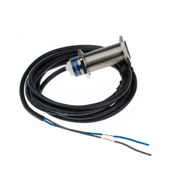 Telemecanique Sensors Inductive Proximity Sensor Threaded Barrel M18 2-Wire 48V DC 5mm Detection XS518B1DAL2