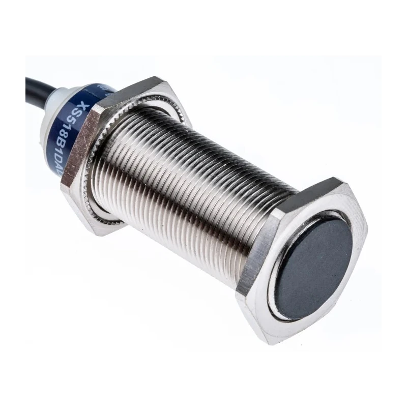 Telemecanique Sensors Inductive Proximity Sensor Threaded Barrel M18 2-Wire 48V DC 5mm Detection XS518B1DAL2
