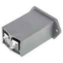 Bulgin 9 V PP3 Battery Holder Panel Mount Glass Filled Nylon Solder Tag BX0023/GY