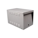 Hammond Grey Aluminium Power Supply Case IP30 366 mm x 221 mm x 241 mm 