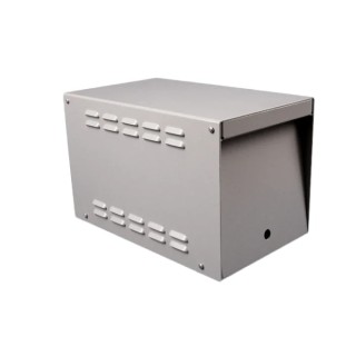 Hammond Grey Aluminium Power Supply Case IP30 366 mm x 221 mm x 241 mm 