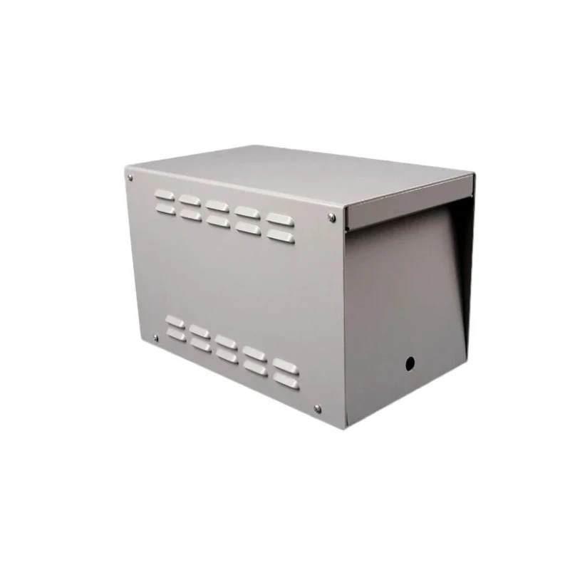 Hammond Grey Aluminium Power Supply Case IP30 366 mm x 221 mm x 241 mm 
