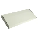 CAMDENBOSS Brown Beige Aluminium Desktop Enclosure Sloped Front 210 mm x 483 mm x 55 mm RTM2604-BR/B