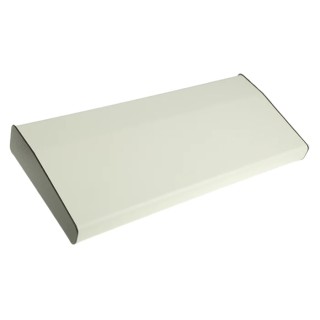 CAMDENBOSS Brown Beige Aluminium Desktop Enclosure Sloped Front 210 mm x 483 mm x 55 mm RTM2604-BR/B