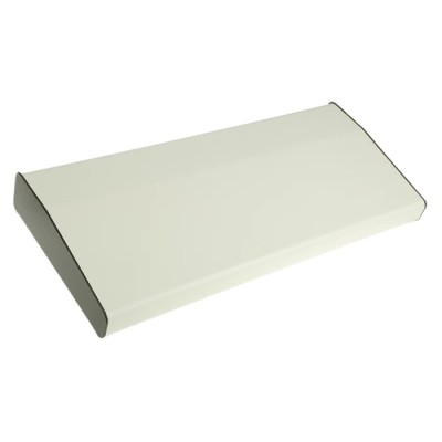 CAMDENBOSS Brown Beige Aluminium Desktop Enclosure Sloped Front 210 mm x 483 mm x 55 mm RTM2604-BR/B