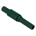 Hirschmann Test & Measurement Green Female Banana Socket Screw Termination 4 mm Connector 1000 V AC/DC 24A 934096104