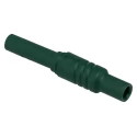 Hirschmann Test & Measurement Green Female Banana Socket Screw Termination 4 mm Connector 1000 V AC/DC 24A 934096104