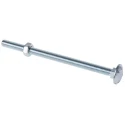 RS PRO Bright Zinc Steel Coach Bolt M6 x 100 mm, Square Neck, Grade 4.6, DIN 603/DIN 555 512-1045