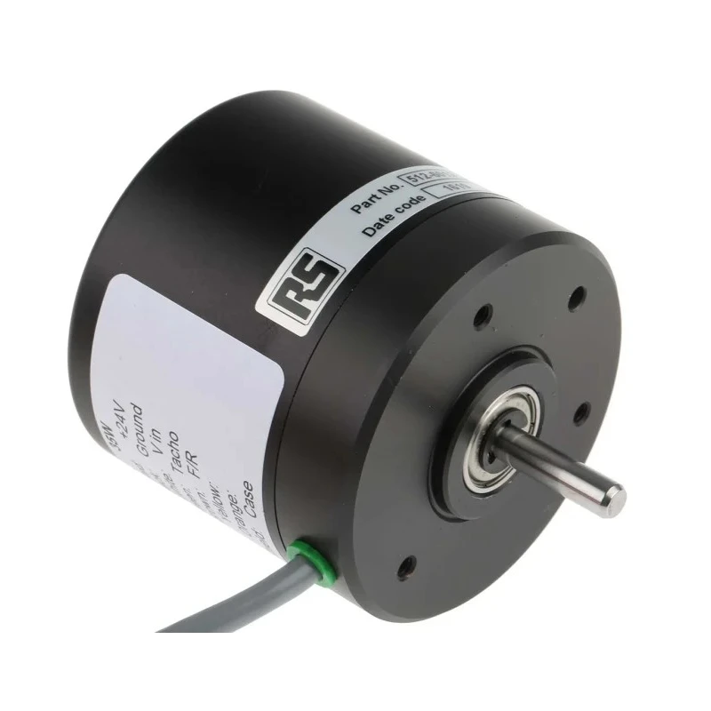 NEUTRAL Brushless DC Motor 35 W 24V dc 0.11 Nm Torque 3650 rpm 5.99 mm Shaft Diameter BLDC58-35 MK2