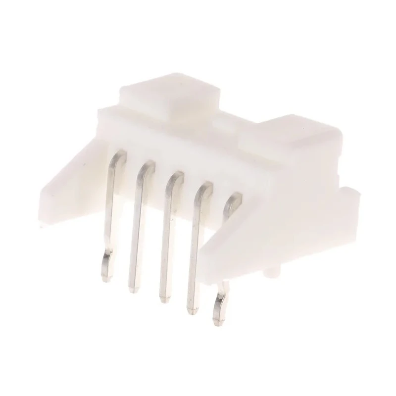 JST PA Series Right Angle Through Hole PCB Header, 5 Contact(s), 2 mm Pitch, 1 Row, Shrouded S05B-PASK-2 (LF) (SN)