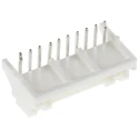 JST PA Series Right Angle Through Hole PCB Header, 10 Contacts, 2 mm Pitch, 1 Row, Shrouded S10B-PASK-2 (LF) (SN)