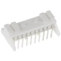 JST PA Series Right Angle Through Hole PCB Header, 10 Contacts, 2 mm Pitch, 1 Row, Shrouded S10B-PASK-2 (LF) (SN)