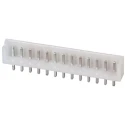 JST EH Series Straight Through Hole PCB Header, 13 Contacts, 2.5 mm Pitch, 1 Row, Shrouded B13B-EH-A (LF) (SN)