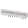 JST EH Series Straight Through Hole PCB Header, 13 Contacts, 2.5 mm Pitch, 1 Row, Shrouded B13B-EH-A (LF) (SN)