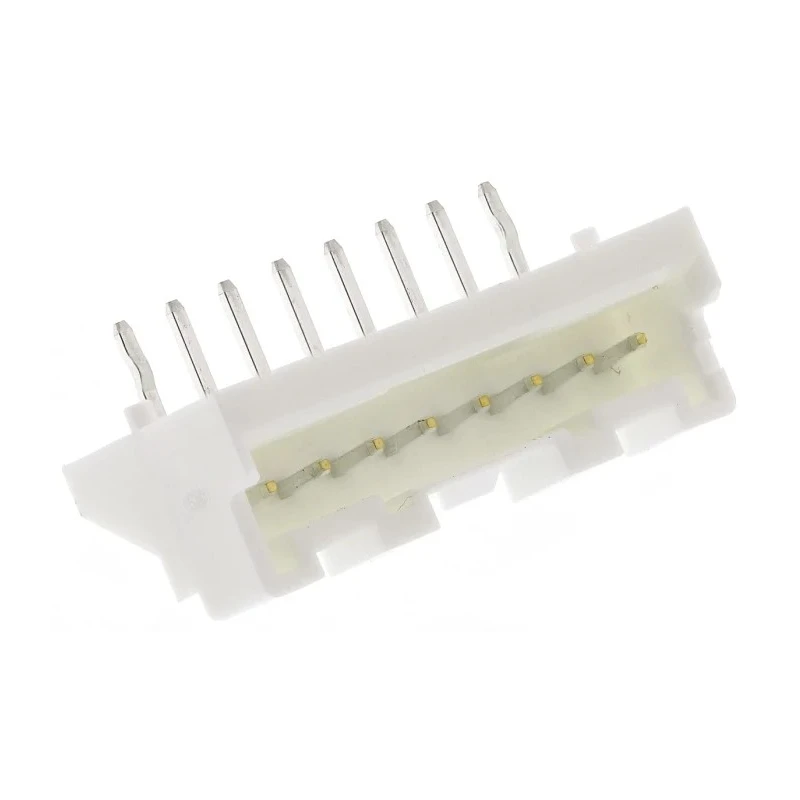 JST PA Series Right Angle Through Hole Shrouded PCB Header, 8 Contacts, 2 mm Pitch, 1 Row S08B-PASK-2 (LF) (SN)