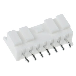 JST PA Series Straight Through Hole PCB Header, 7 Contacts, 2 mm Pitch, 1 Row, Shrouded B07B-PASK-1 (LF) (SN)