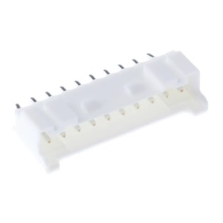 JST PA Series Straight Through Hole PCB Header, 10 Contacts, 2 mm Pitch, 1 Row, Shrouded B10B-PASK-1 (LF) (SN)