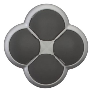 Eaton RMQ Titan M22 Series Black Momentary Push Button Head 22 mm Cutout IP66 279411 M22-D4-S