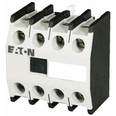 Eaton Auxiliary Contact 4 Contact 2 NC/2 NO DILM Front Mount, 10 A Current, 220 V dc, 500 V ac 277953 DILM150-XHIV22