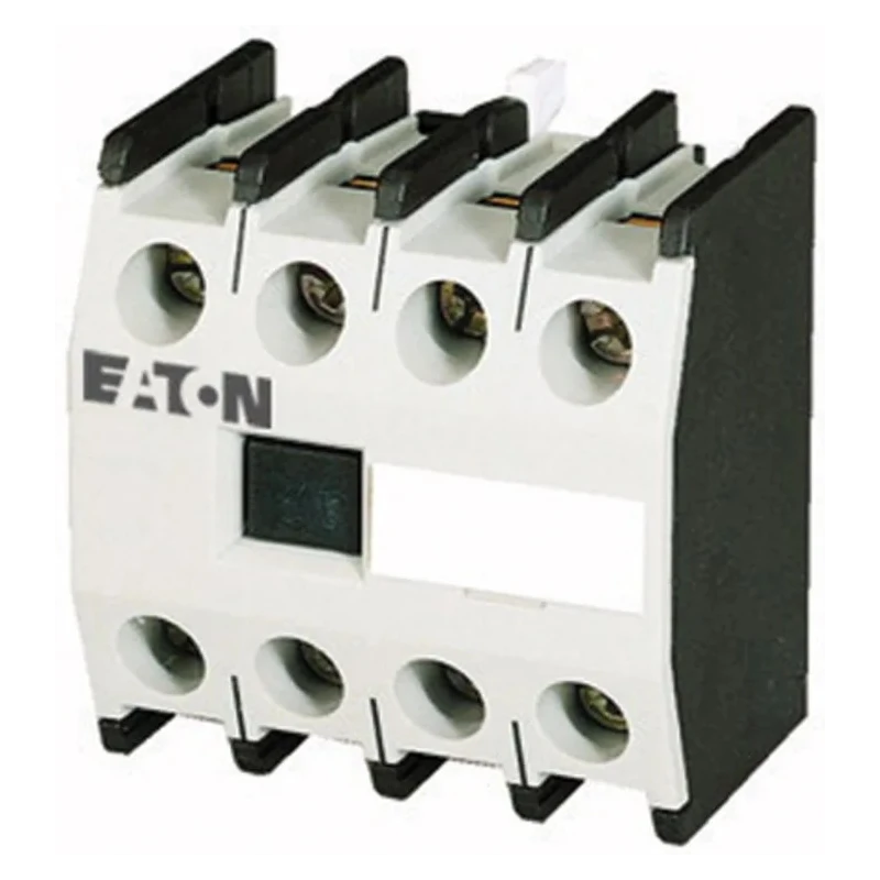 Eaton Auxiliary Contact 4 Contact 2 NC/2 NO DILM Front Mount, 10 A Current, 220 V dc, 500 V ac 277953 DILM150-XHIV22