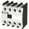 Eaton Auxiliary Contact 4 Contact 2 NC/2 NO DILM Front Mount, 10 A Current, 220 V dc, 500 V ac 277953 DILM150-XHIV22