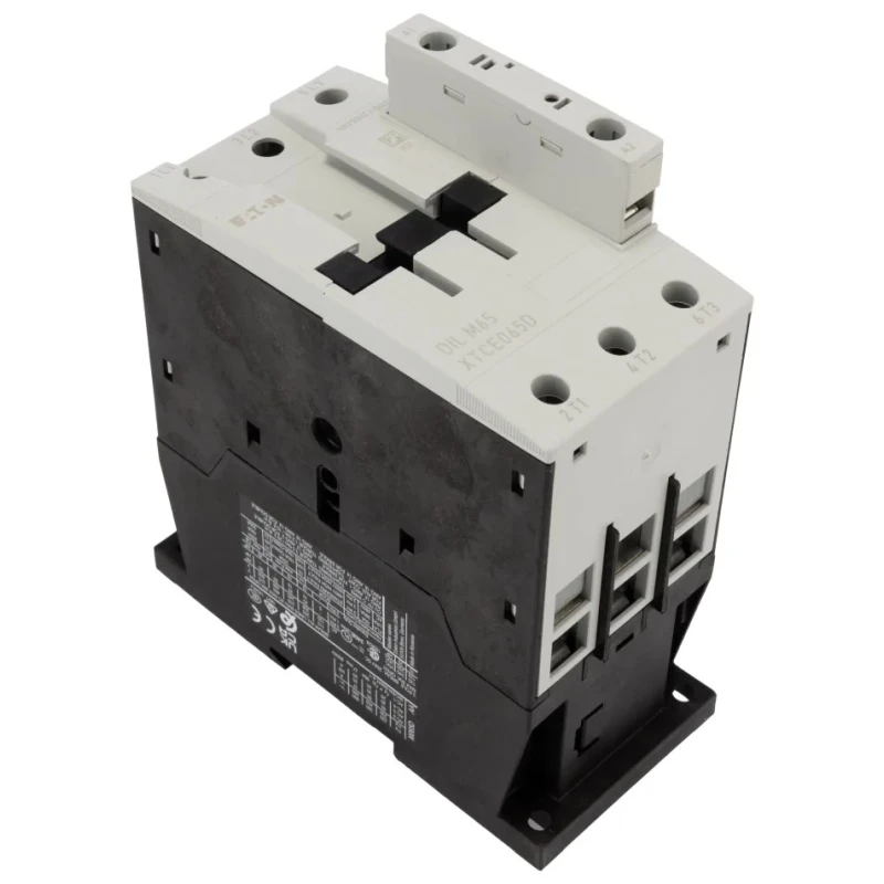 Eaton Contactor 3-Pole, 65 A Contact Current, 30 kW Power Rating, 110V AC Coil 277891 DILM65(110V50HZ,120V60HZ)