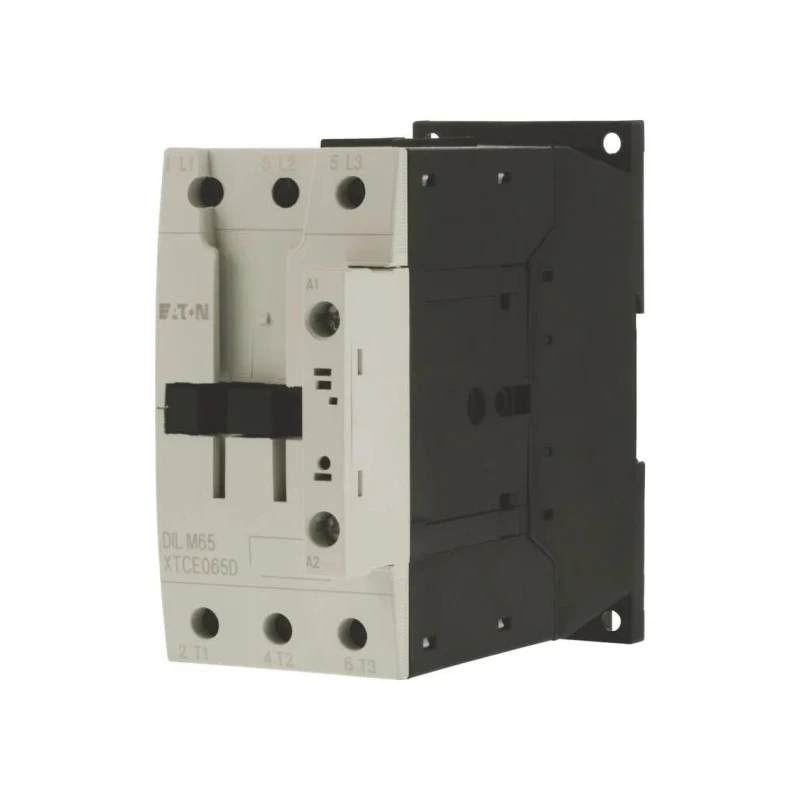 Eaton Contactor 3-Pole, 65 A Contact Current, 30 kW Power Rating, 110V AC Coil 277891 DILM65(110V50HZ,120V60HZ)