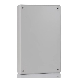 Hammond 1599 Series ABS Enclosure Grey Lid IP54 40 mm x 220 mm x 140 mm 1599KSGY