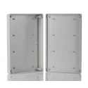 Hammond 1599 Series ABS Enclosure Grey Lid IP54 40 mm x 220 mm x 140 mm 1599KSGY