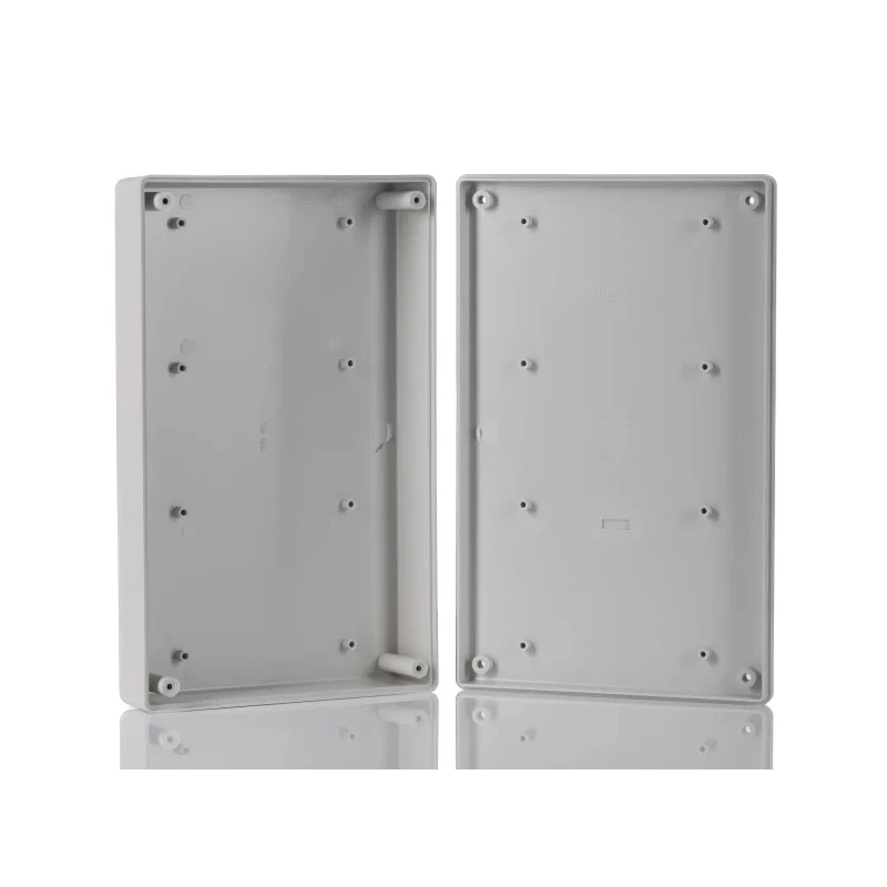Hammond 1599 Series ABS Enclosure Grey Lid IP54 40 mm x 220 mm x 140 mm 1599KSGY