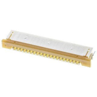 Molex 1 mm Pitch 20 Way Right Angle Female FPC Connector Solder 52271-2079