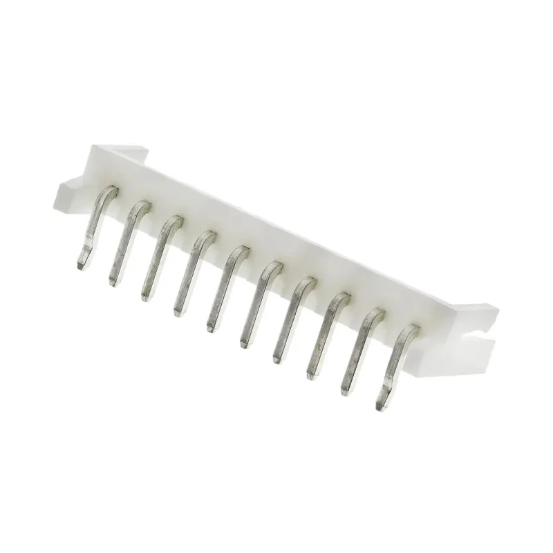 JST EH Series Right Angle Through Hole PCB Header, 10 Contacts, 2.5 mm Pitch, 1 Row, Shrouded S10B-EH (LF) (SN)