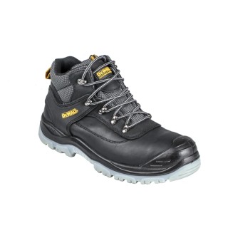 DeWALT Laser Black, White Stainless Steel Toe Capped Men's Safety Boots, Size EU 44, UK 10, US 11, EN ISO DWF 50031-122-10