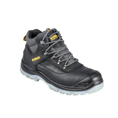 DeWALT Laser Black, White Stainless Steel Toe Capped Men's Safety Boots, Size EU 44, UK 10, US 11, EN ISO DWF 50031-122-10