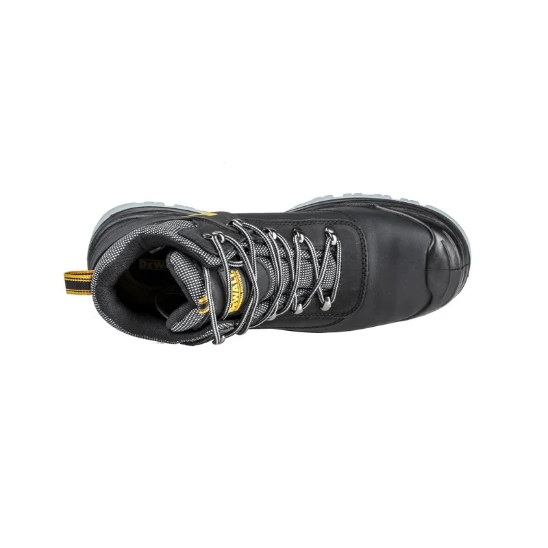 DeWALT Laser Black, White Stainless Steel Toe Capped Men's Safety Boots, Size EU 44, UK 10, US 11, EN ISO DWF 50031-122-10