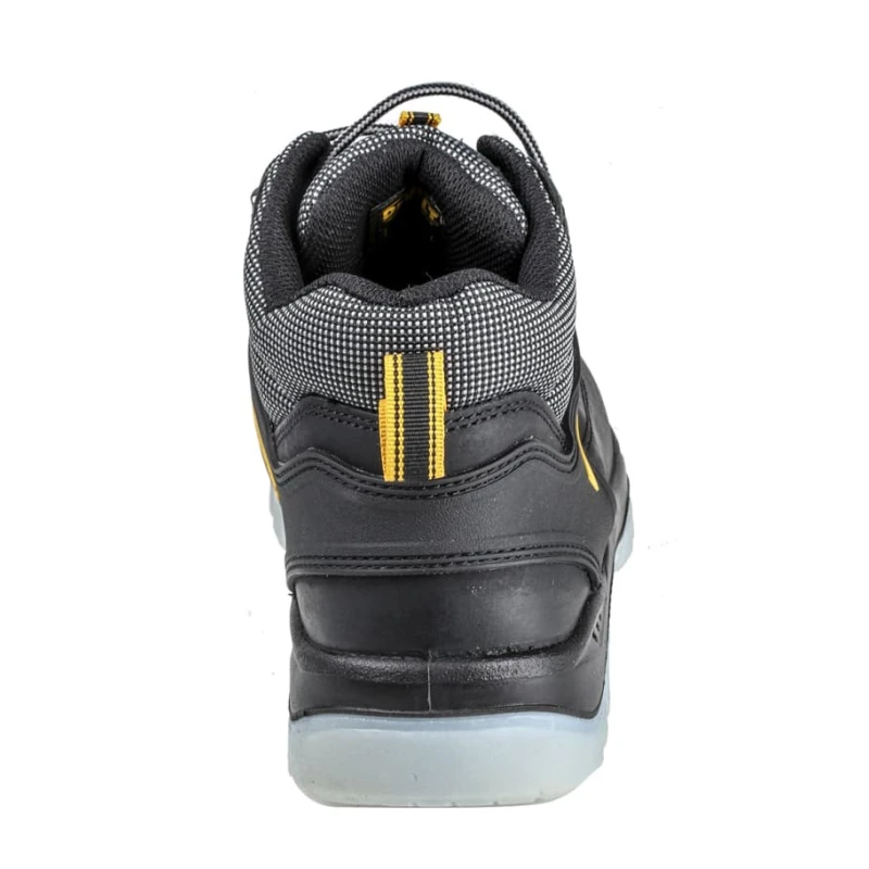 DeWALT Laser Black, White Stainless Steel Toe Capped Men's Safety Boots, Size EU 44, UK 10, US 11, EN ISO DWF 50031-122-10